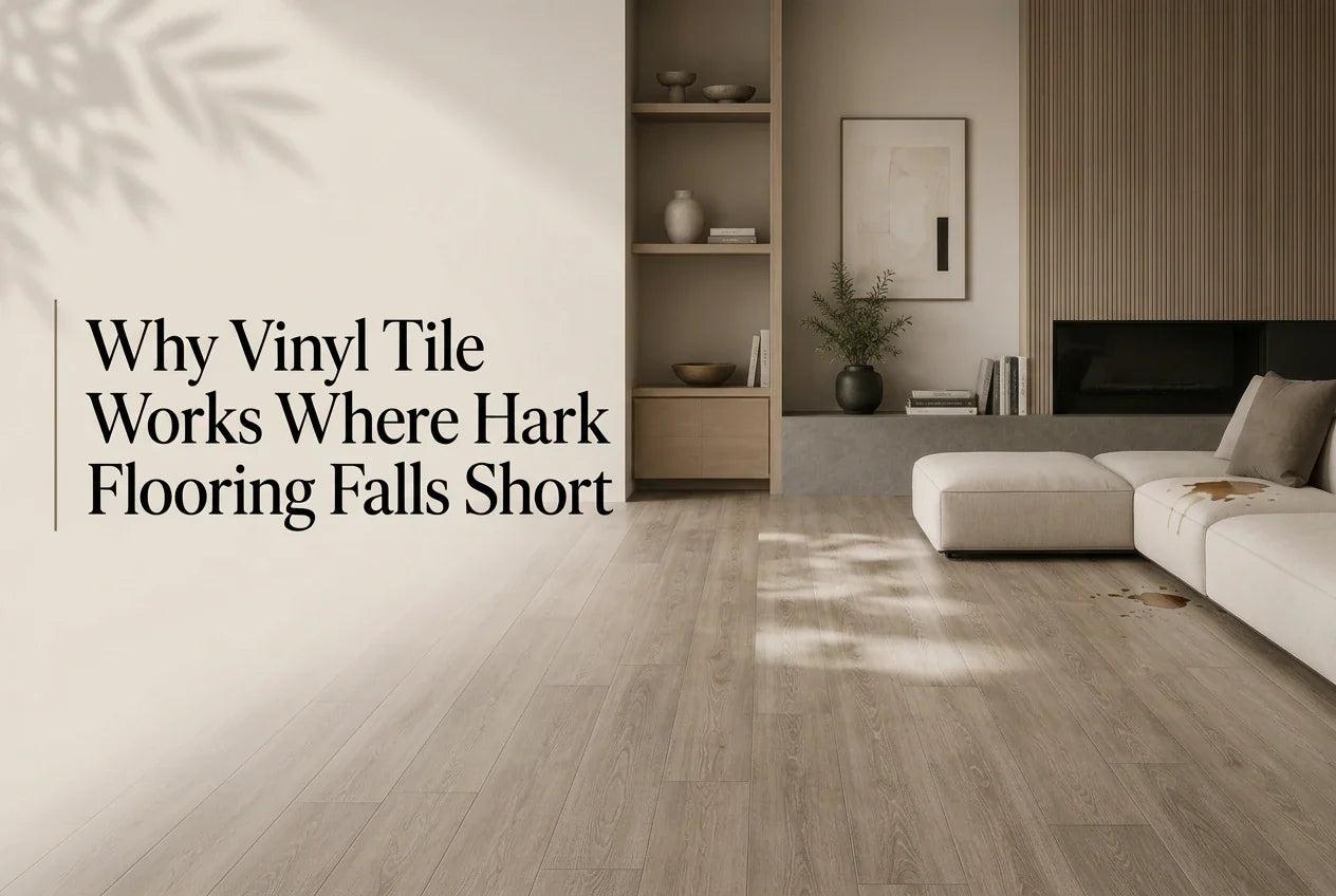 Why Vinyl Tile Works Where Hard Plank Flooring Falls Short