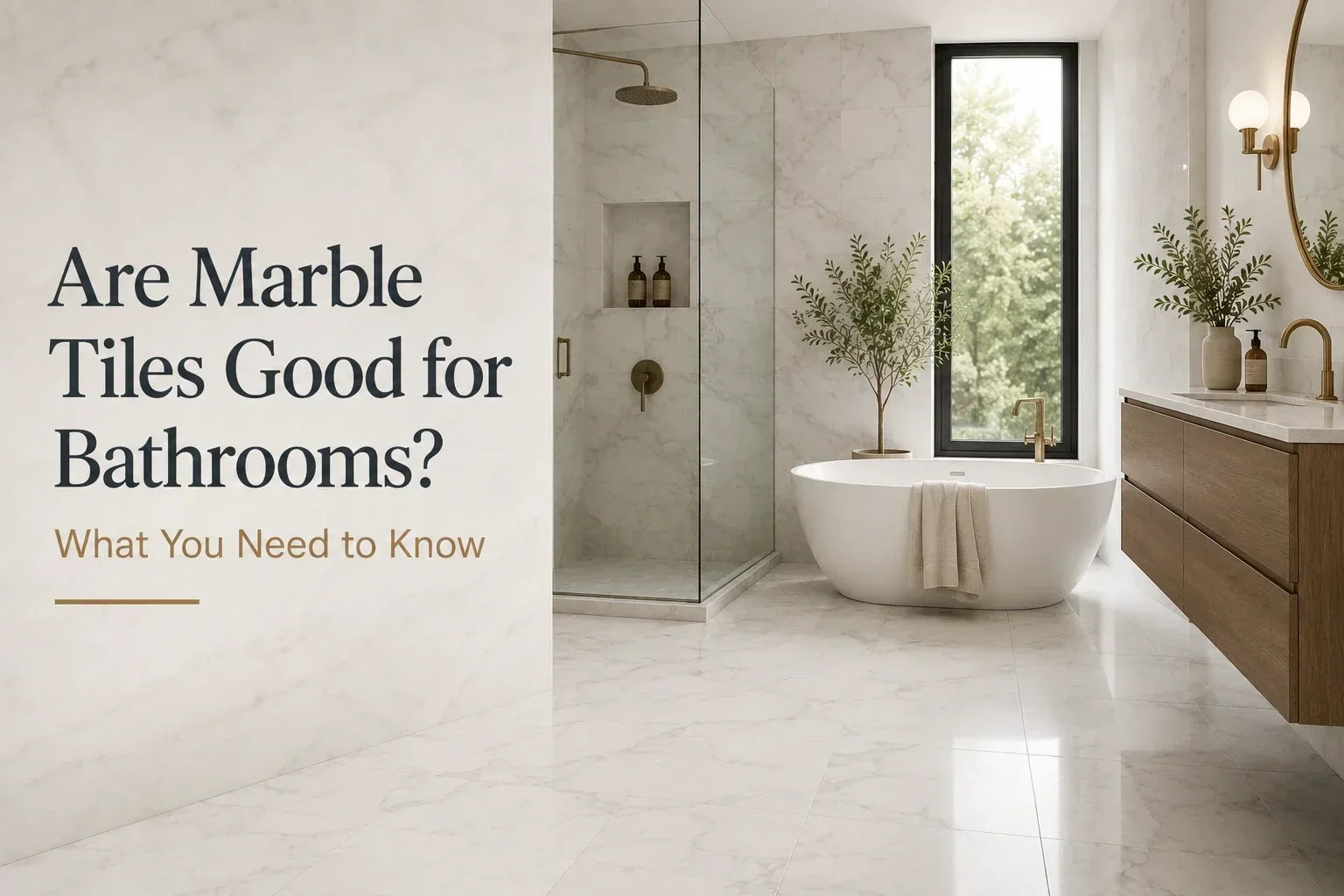 Are Marble Tiles Good for Bathrooms? What You Need to Know