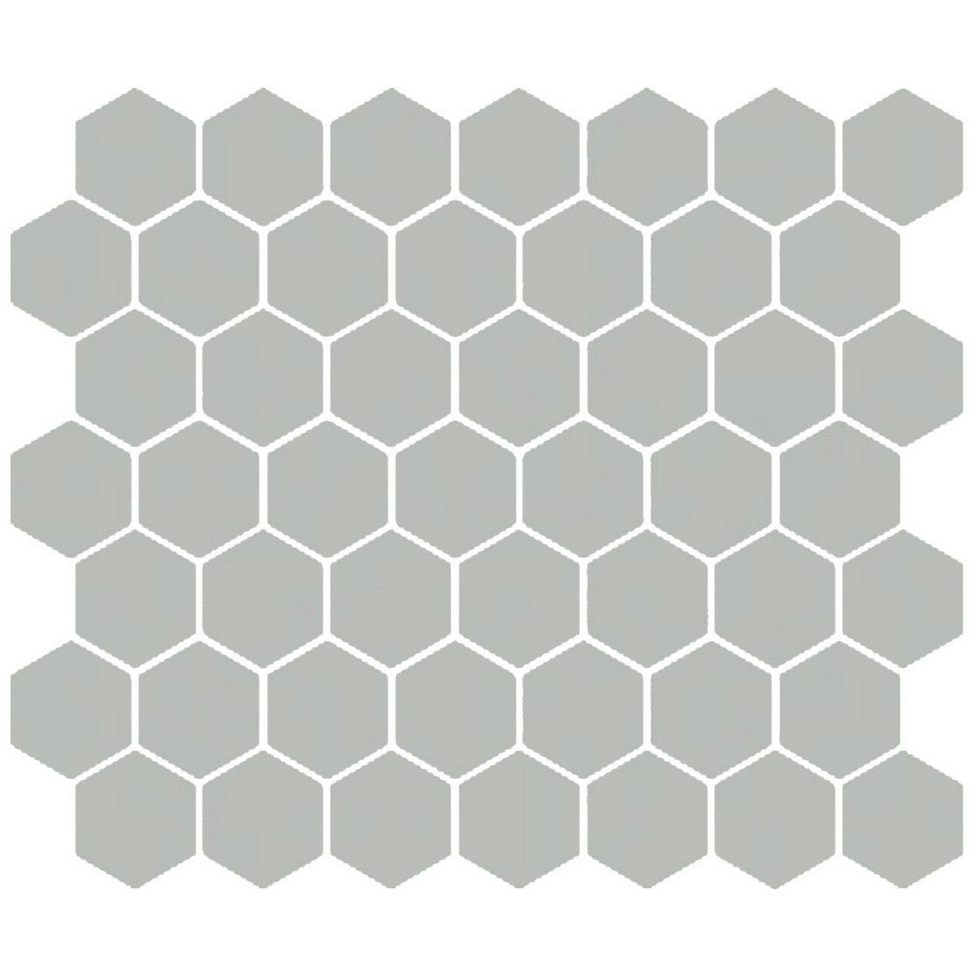 American Olean Color Story 10" x 12" Gloss Ceramic 1.5" Hexagon Mosaic