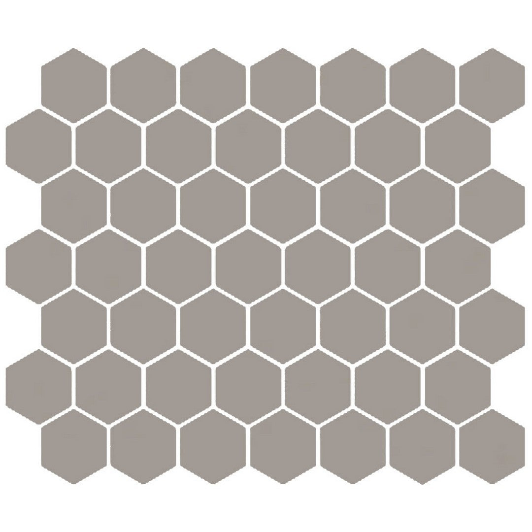 American Olean Color Story 10" x 12" Matte Ceramic 1.5" Hexagon Mosaic