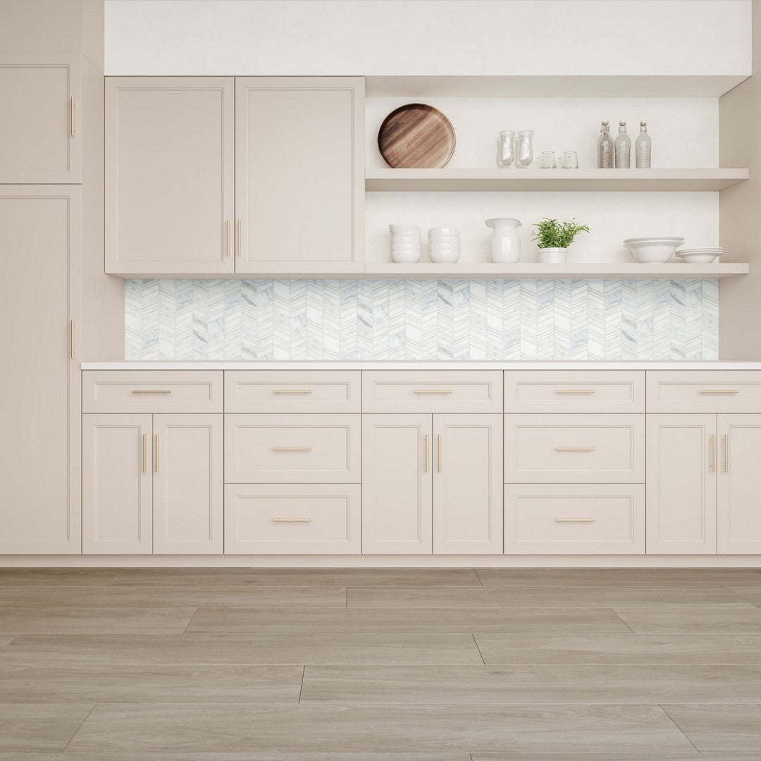 Bedrosians Arrowhead 10" x 60" Matte Porcelain Field Tile