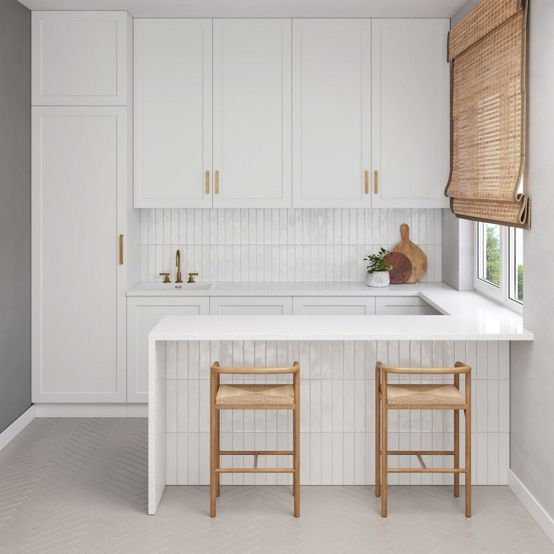 Bedrosians Clara 2.75" x 11" Glossy Porcelain Wall Tile