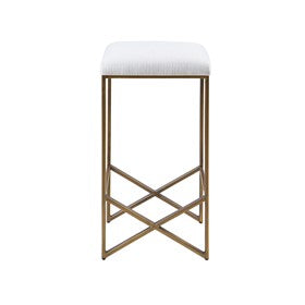 Marino Backless Upholstered Counter Stool 26"H