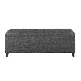 Shandra Tufted Top Upholstered Storage Bench
