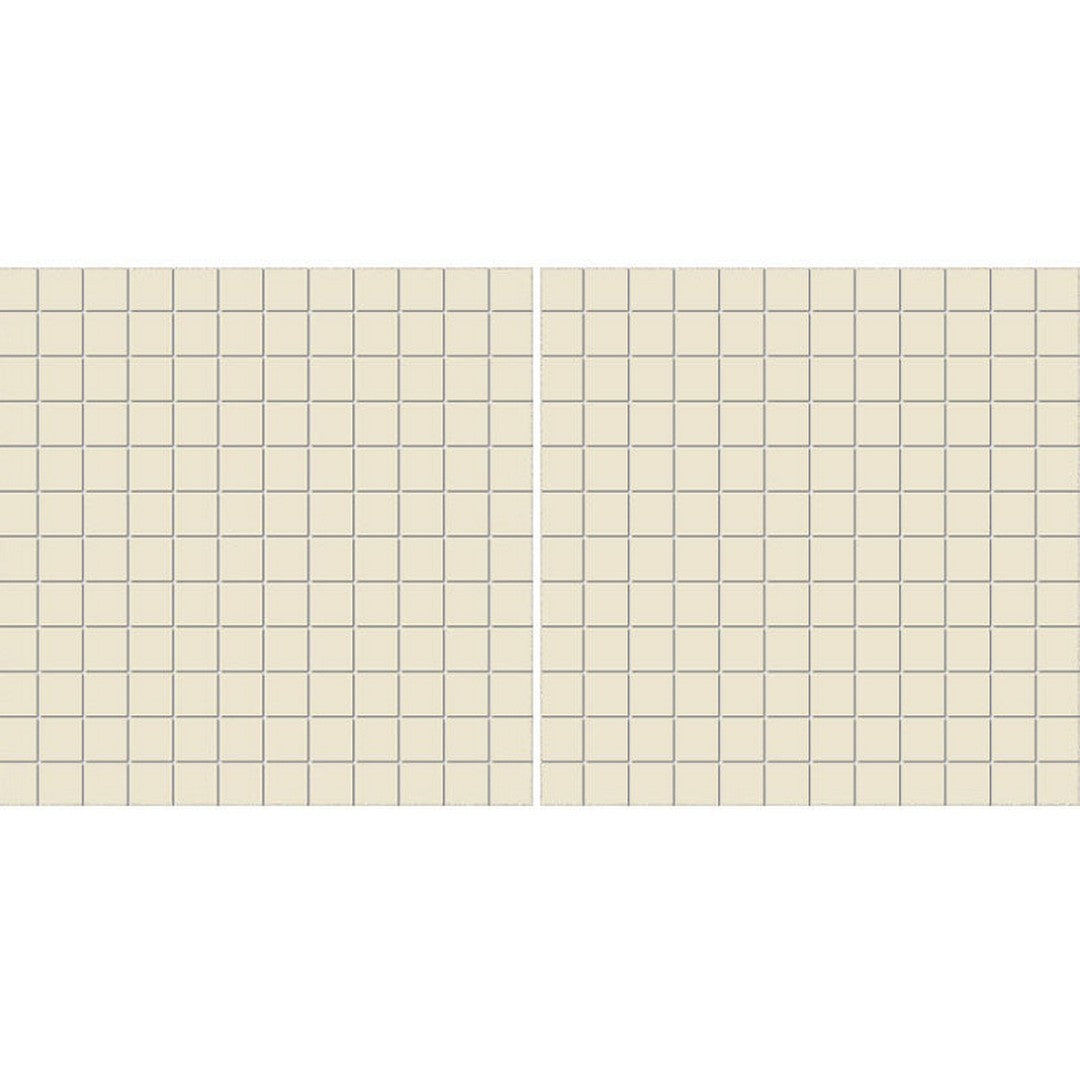 American Olean Unglazed Mosaics 12" x 24" Abrasive Porcelain 1" Mosaic