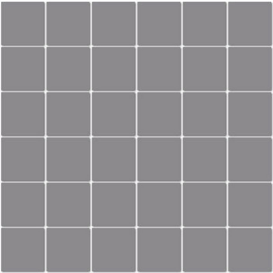 American Olean Unglazed Mosaics ClearFace? Mounting System 12" x 12" Unglazed Porcelain 2" Mosaic