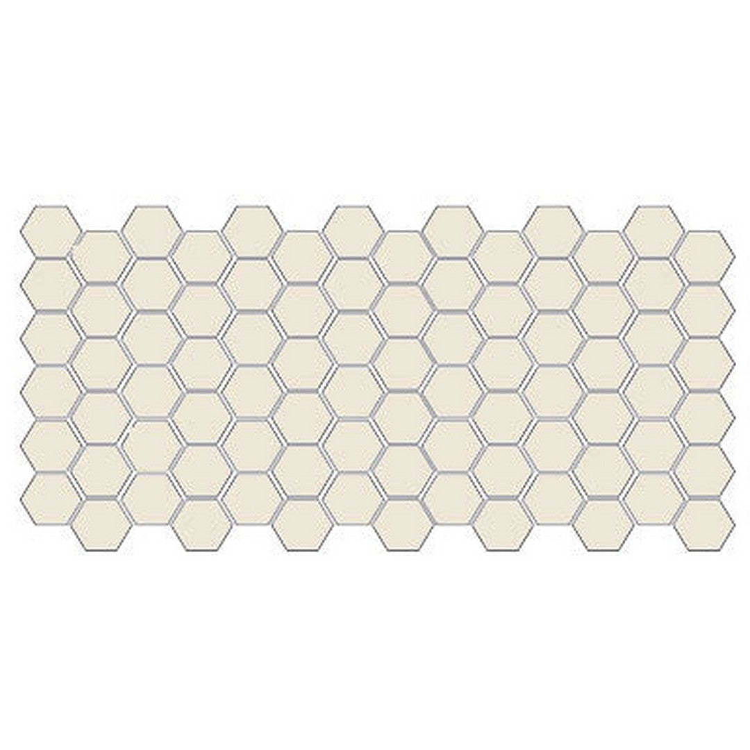 American Olean Unglazed Mosaics 12" x 24" Unglazed Porcelain 2" Hexagon Mosaic