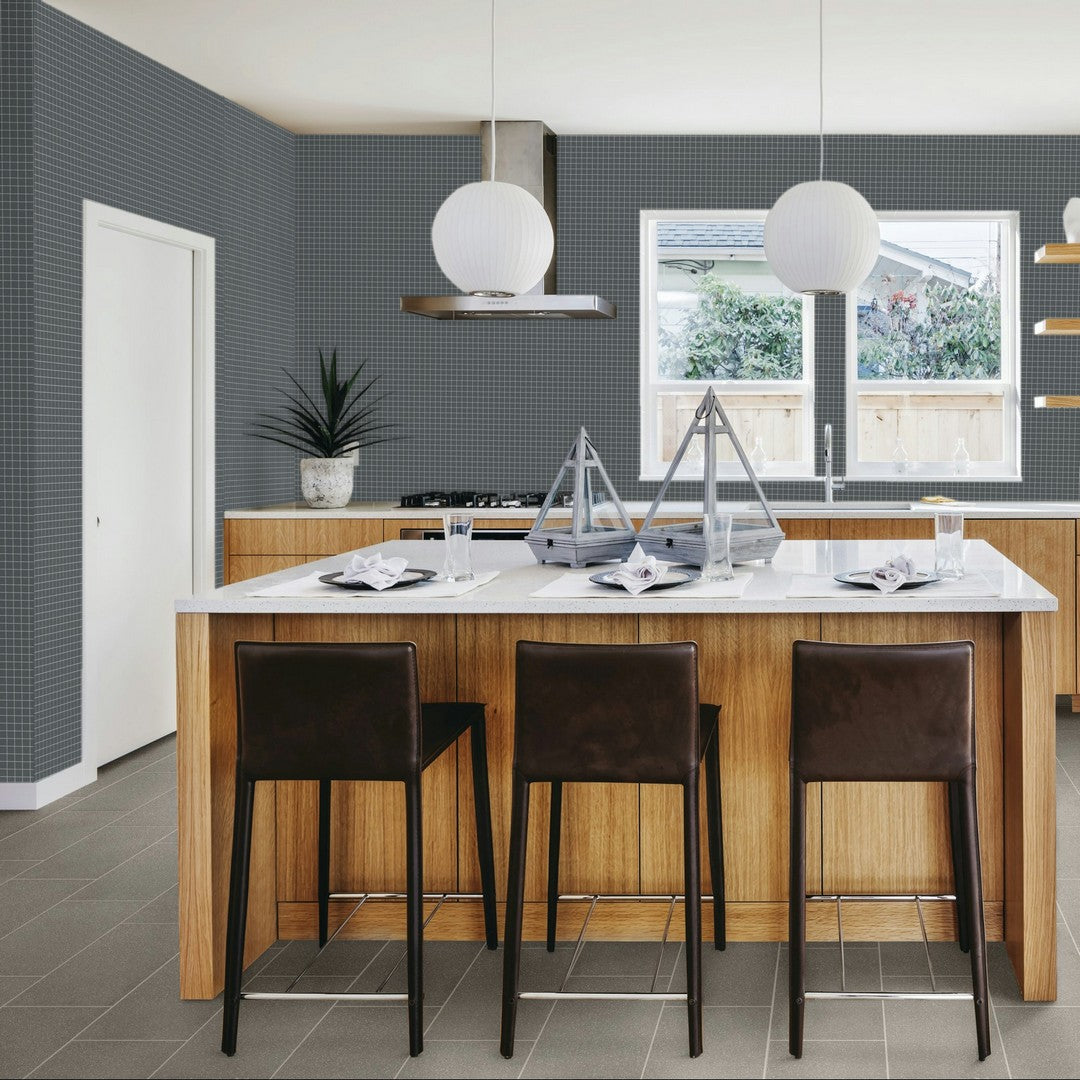 American Olean Unglazed Mosaics 12" x 24" Abrasive Porcelain 1" Mosaic