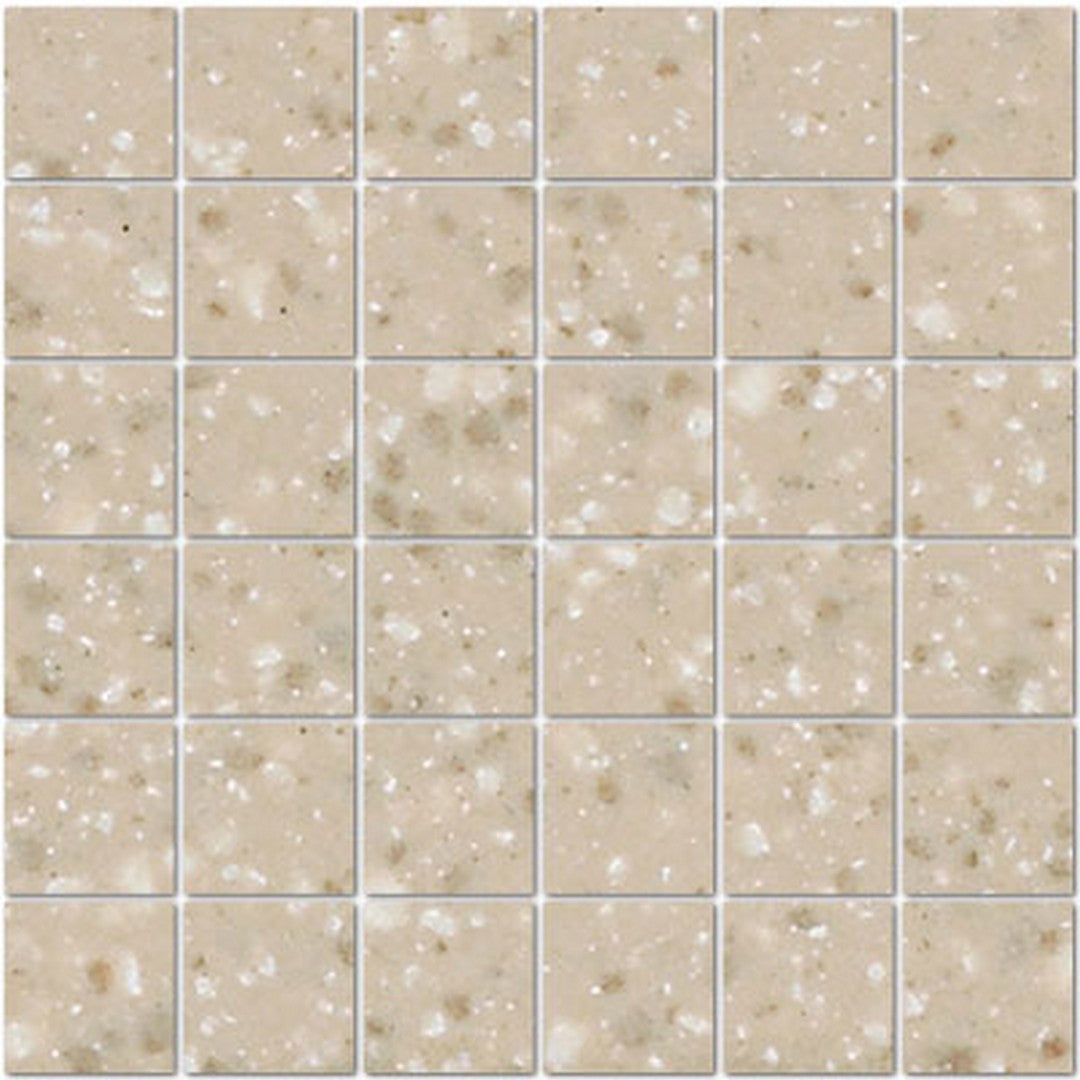 American Olean Unglazed Mosaics ClearFace? Mounting System 12" x 12" Unglazed Porcelain 2" Mosaic