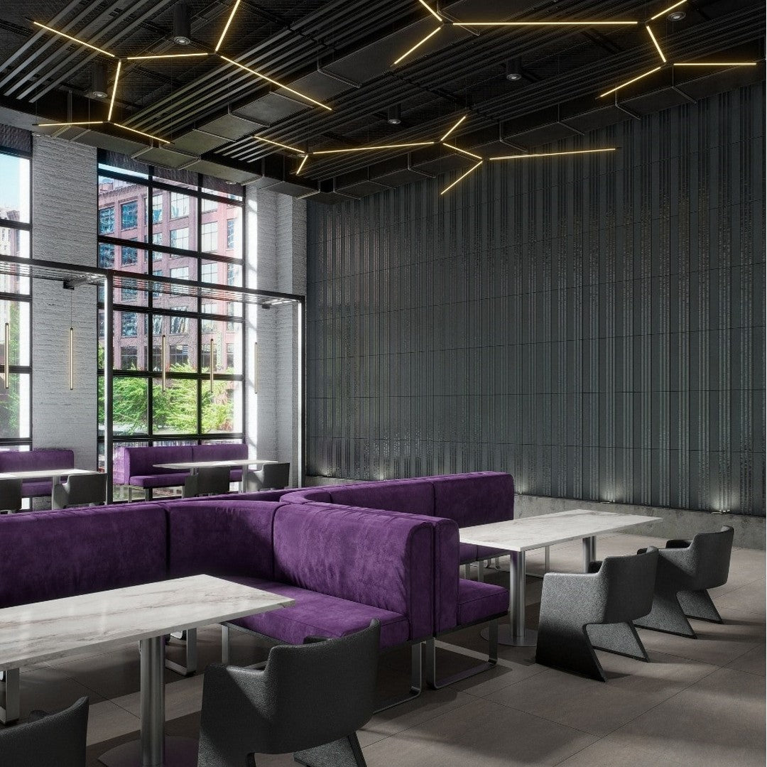 Daltile Apothesis 10" x 30" Mixed Porcelain Grooved Wall Tile