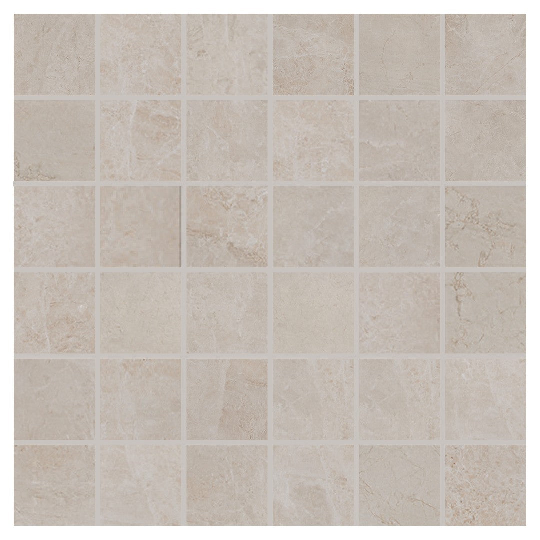 Daltile Advantage 12" x 12" Matte Ceramic 2" Straight Joint Mosaic