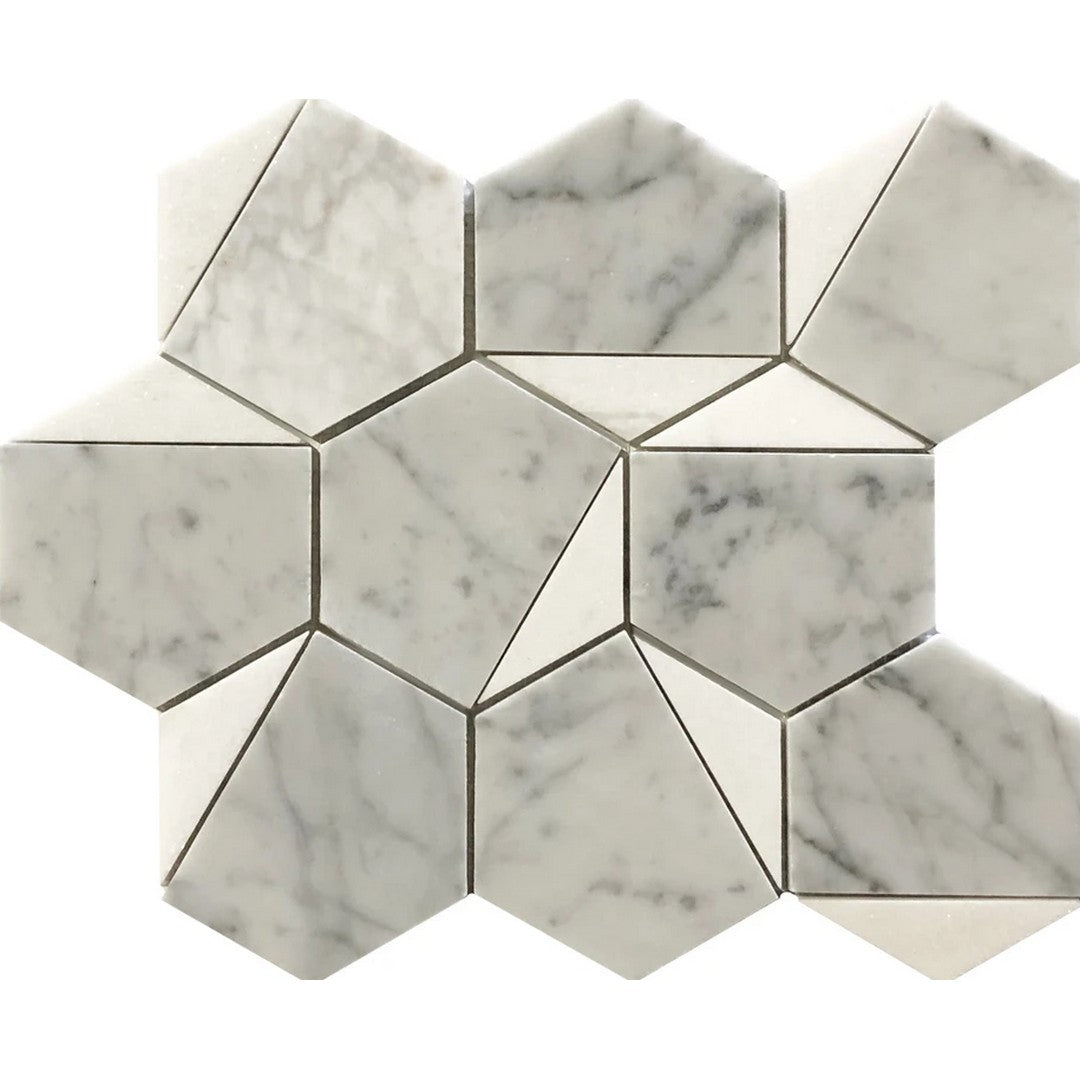 Ottimo Arya 12" x 12" Polished Marble Mosaic