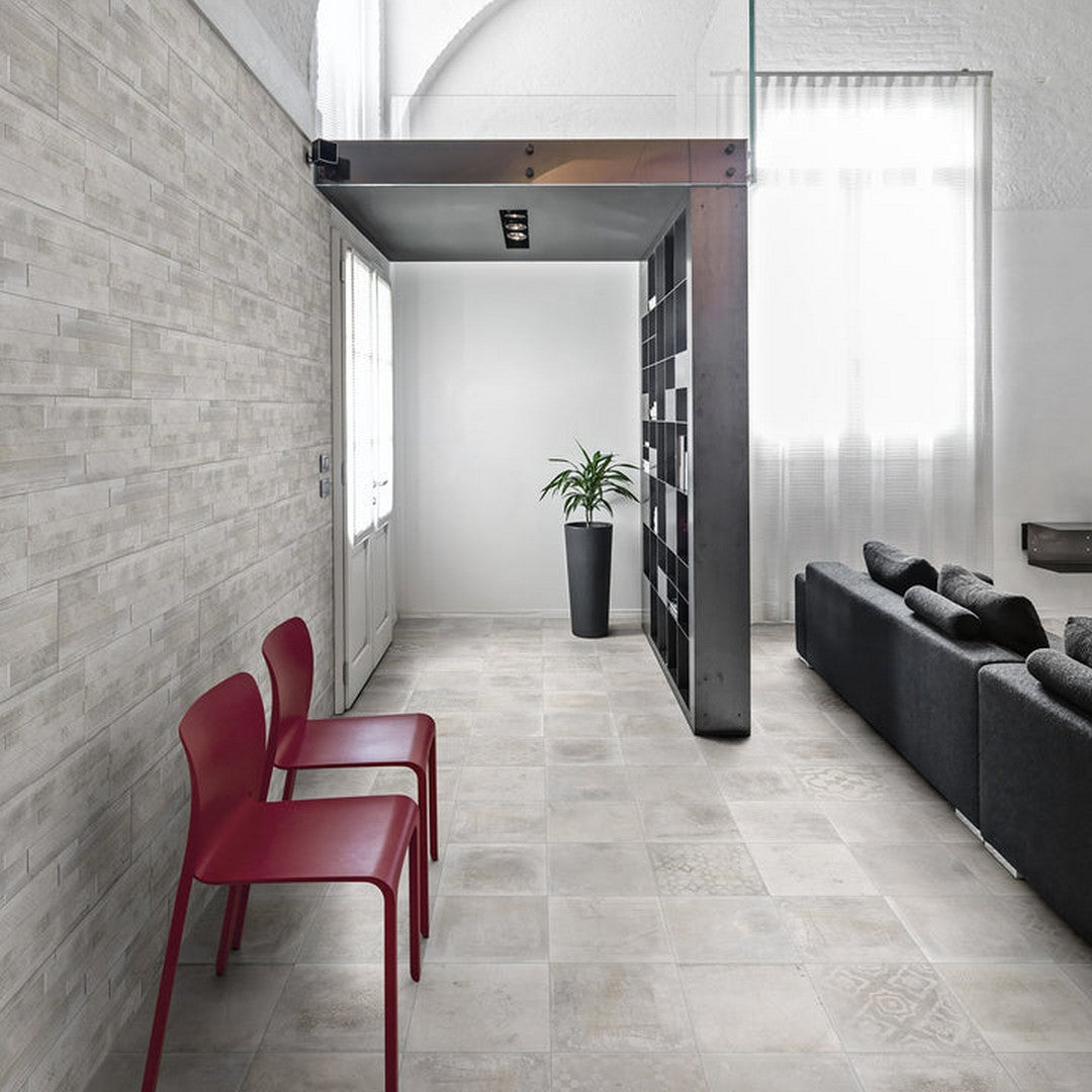 Ottimo Atelier 12" x 12" Matte Porcelain Deco Tile