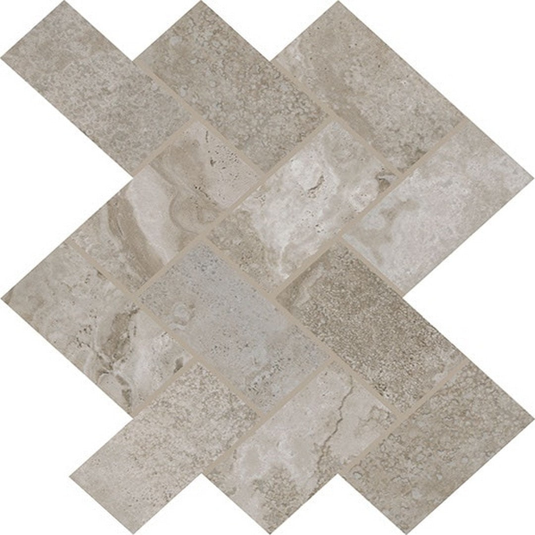 Daltile Archaia 12" x 14" Matte Porcelain Herringbone Mosaic