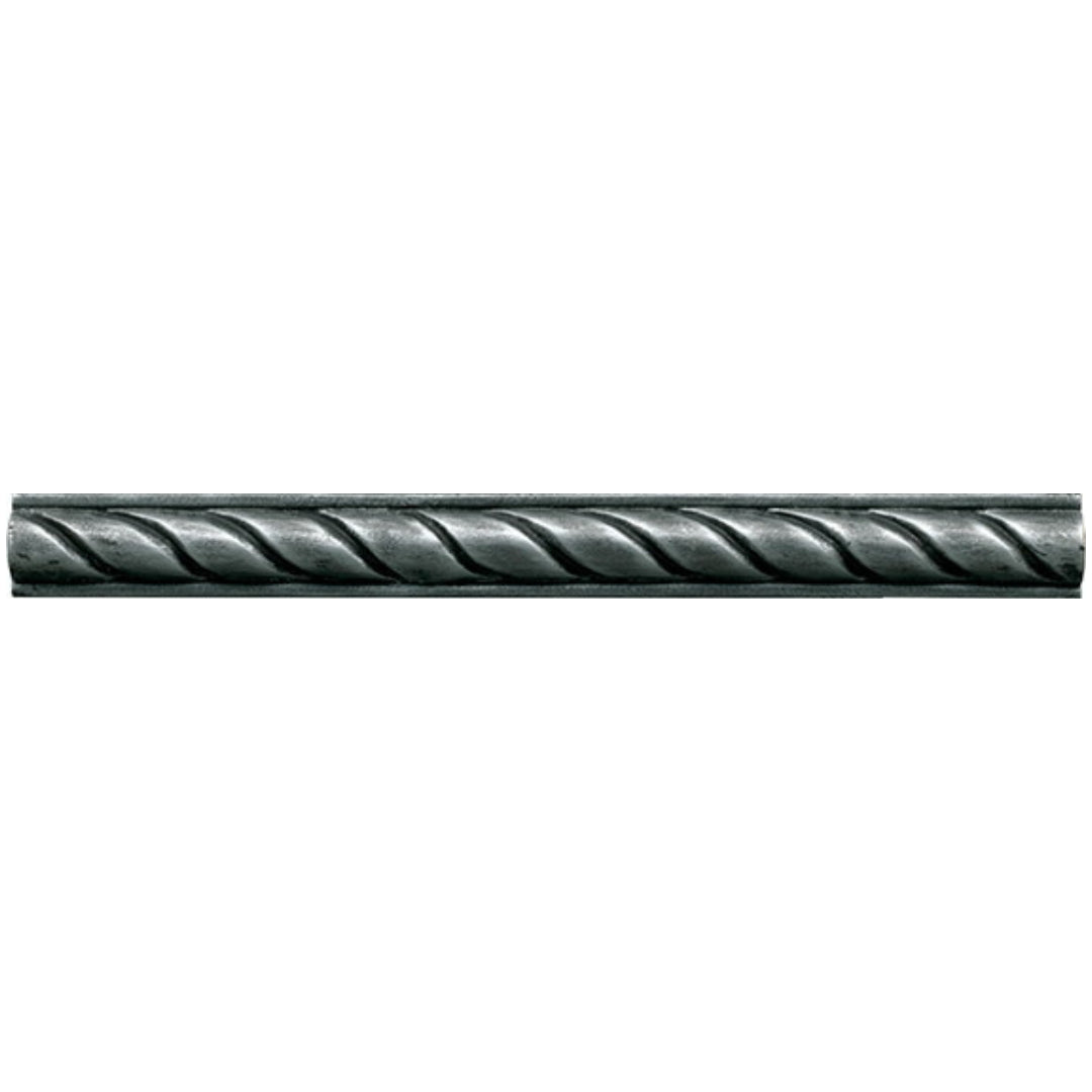 Daltile Armor 1" x 12" Satin Metal Rope Strip