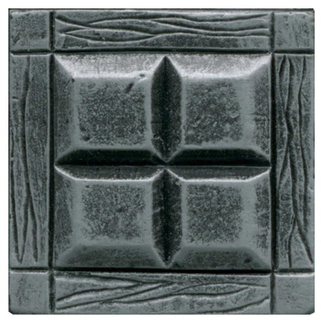 Daltile Armor 2" x 2" Satin Metal Four Square Tile