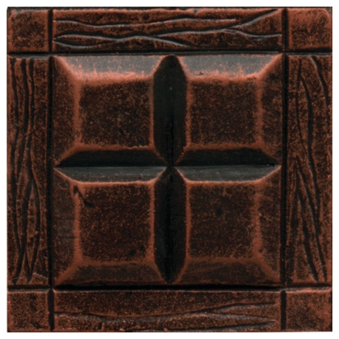 Daltile Armor 2" x 2" Satin Metal Four Square Tile