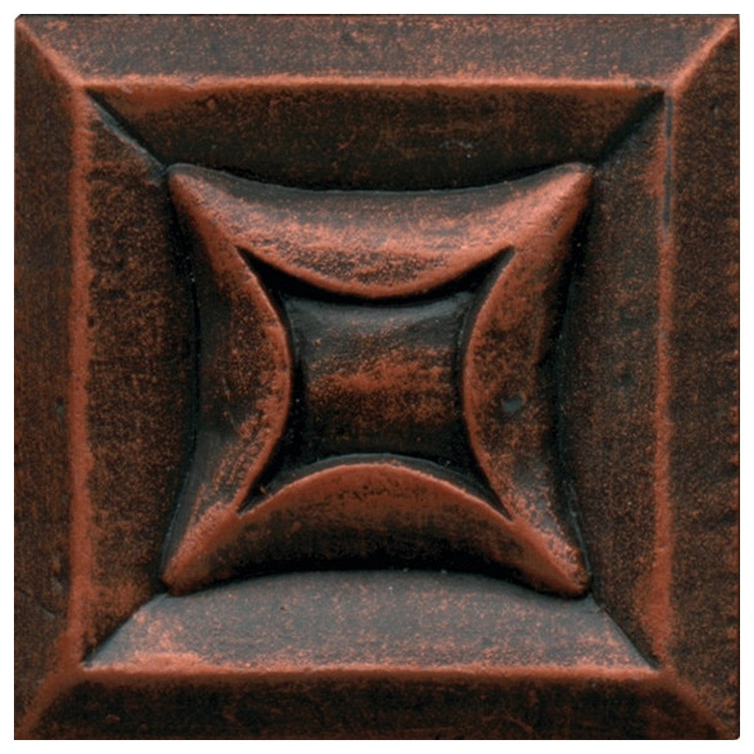 Daltile Armor 2" x 2" Satin Metal Star Tile