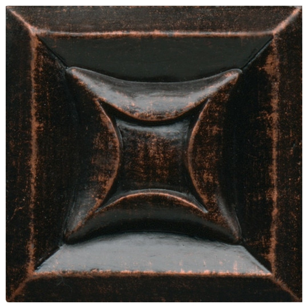 Daltile Armor 2" x 2" Satin Metal Star Tile