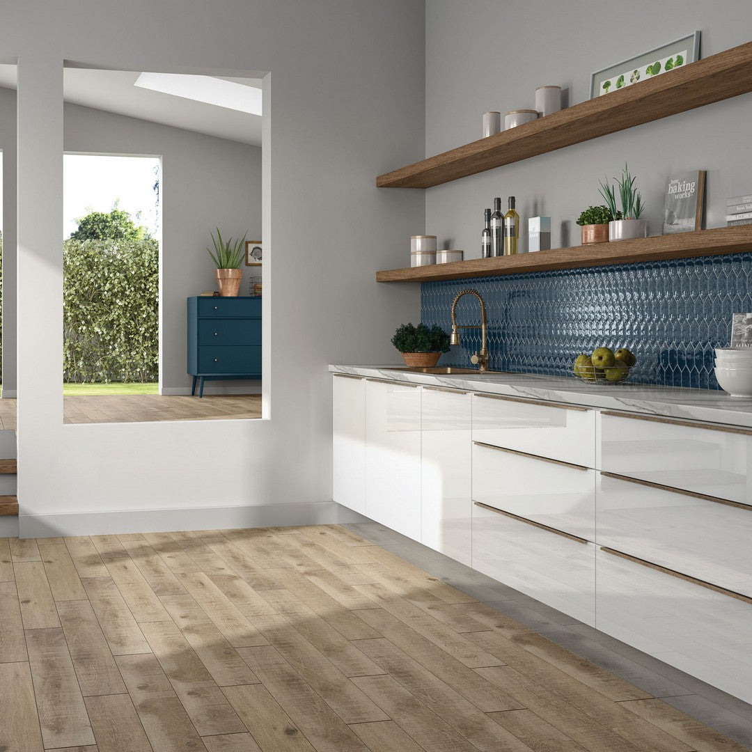 Marazzi Artezen 12" x 11" Glossy Ceramic Picket Mosaic