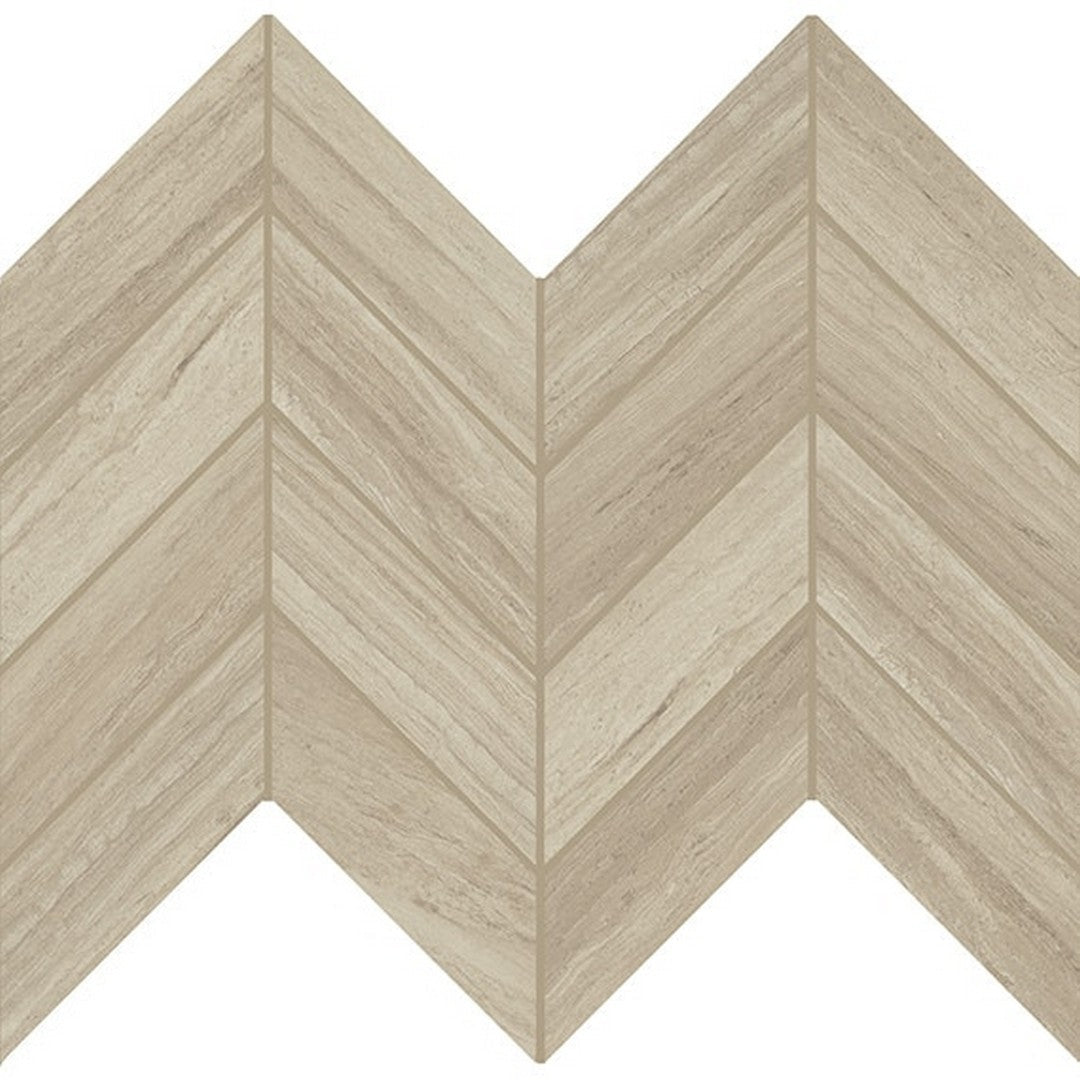 Daltile Articulo 12" x 12" Polished Porcelain 2x5" Chevron Mosaic