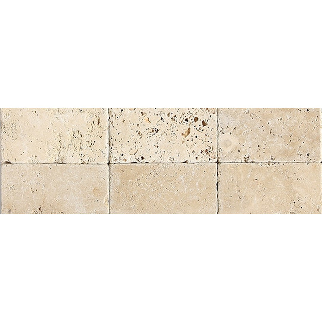 American Olean Stone Source Travertine - Builder Select 3" x 6" Tumbled Travertine Tile