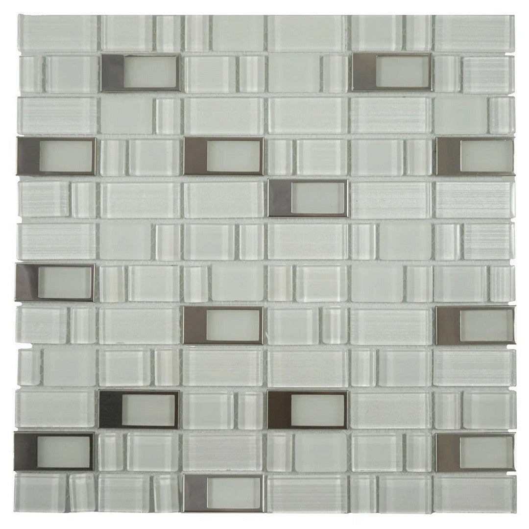 Ottimo Blends 12" x 12" Glossy Glass Mosaic