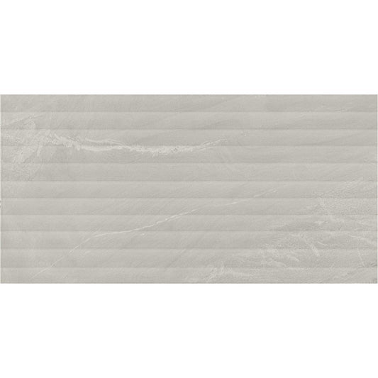 Daltile Bryne 12" x 24" Fluted Satin Ceramic Fluted Wall Tile
