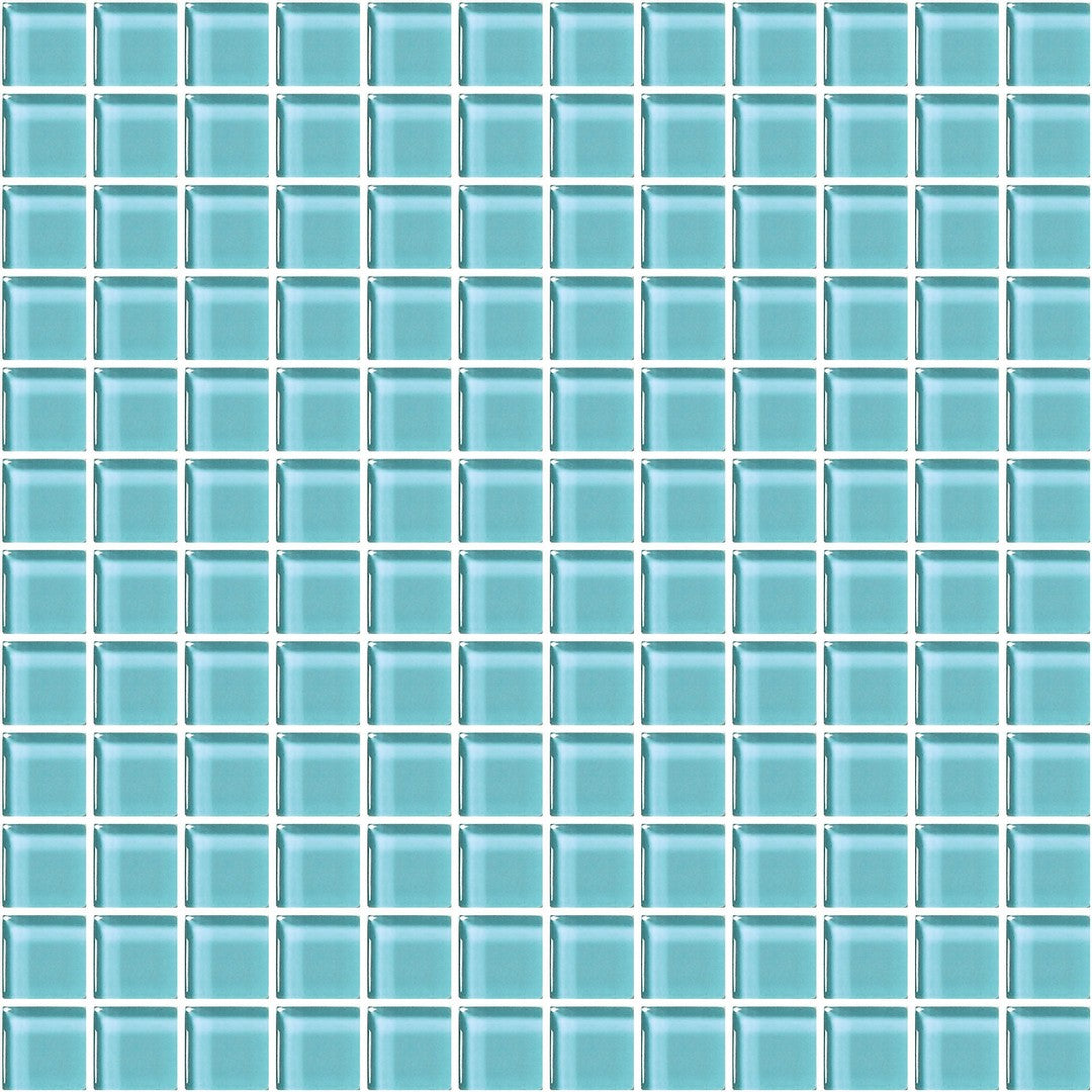 American Olean Color Appeal Glossy 12" x 12" Mainstram Glass Mosaic