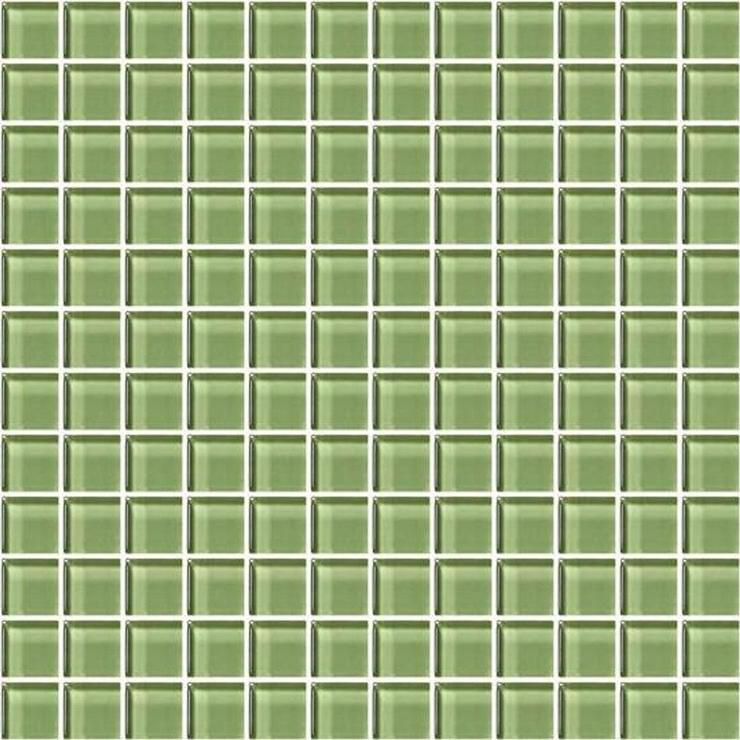 American Olean Color Appeal Glossy 12" x 12" Mainstram Glass Mosaic