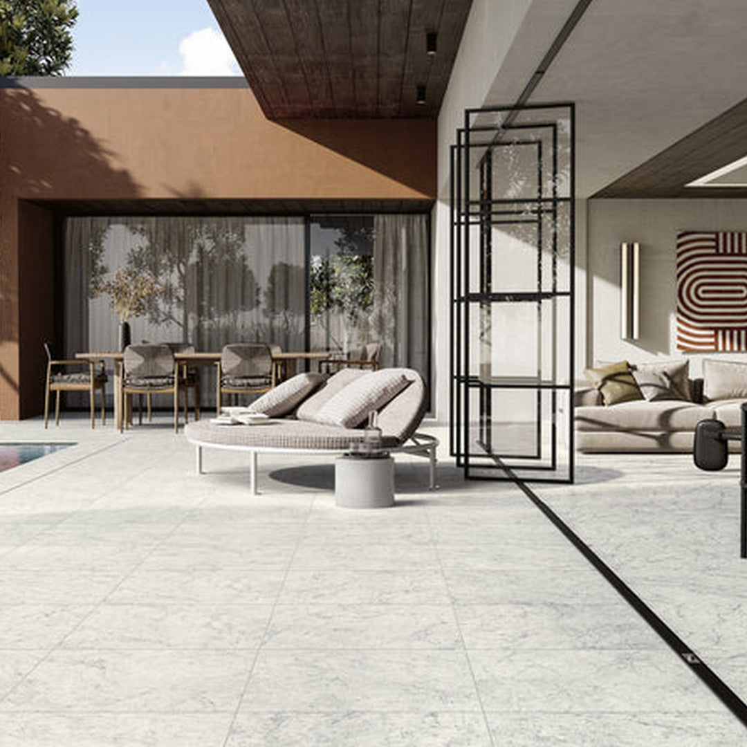 Ottimo Carrara 24" x 24" Matte Porcelain Paver