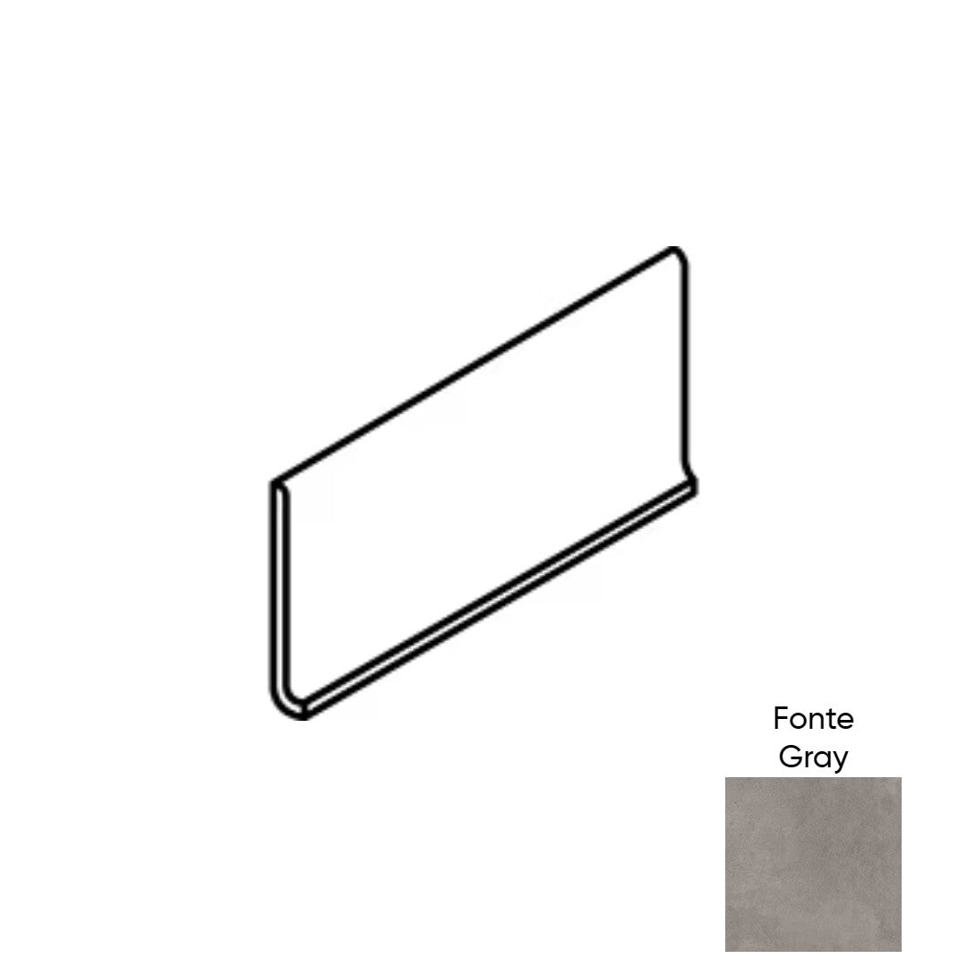 Daltile Chord 6" x 12" Matte Porcelain Cove Base