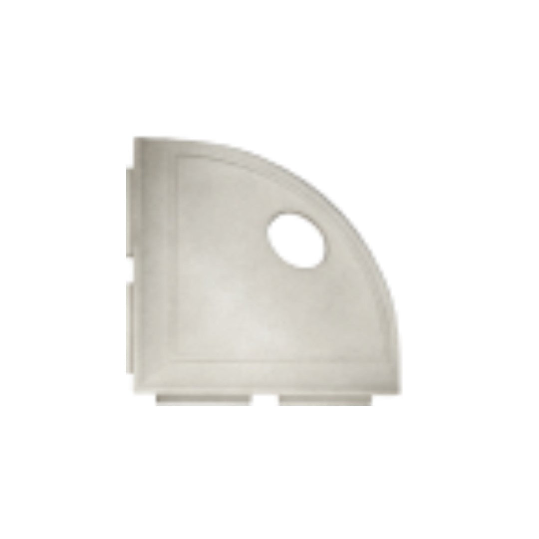 Daltile Bath Accessories 5.25" x 5.25" Contemporary Corner Shelf