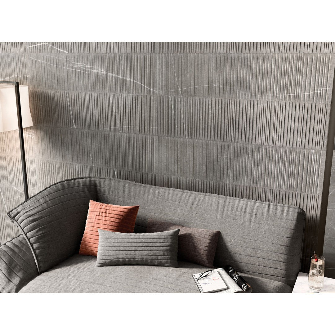 Bedrosians Nomade 24" x 48" Matte Porcelain Parallelo Deco Tile
