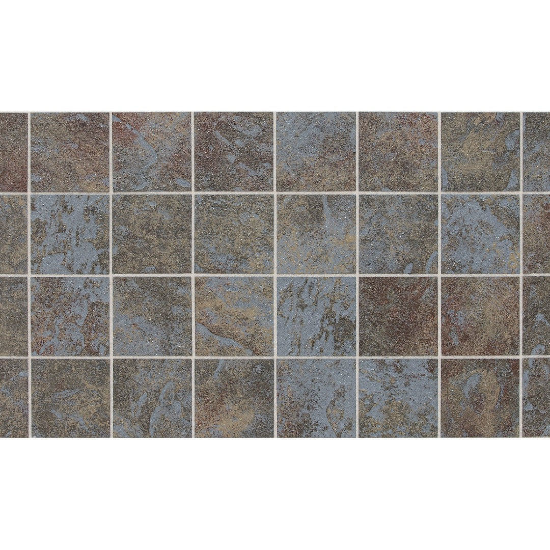 Daltile Continental Slate 12" x 14" Matte Ceramic 3" Straight Joint Mosaic