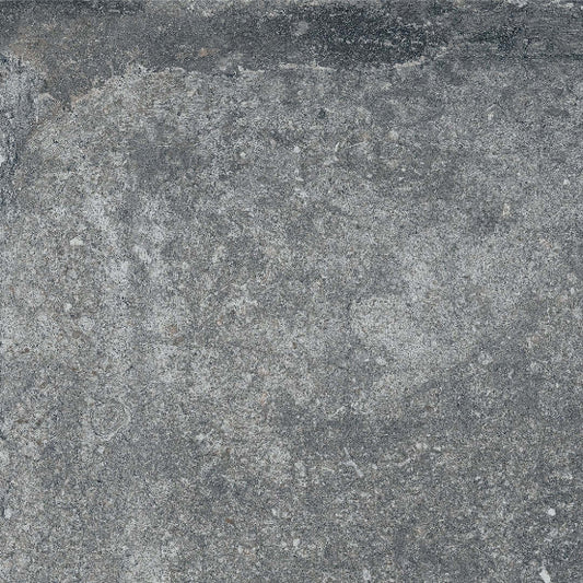 Close-up of a textured gray stone surface