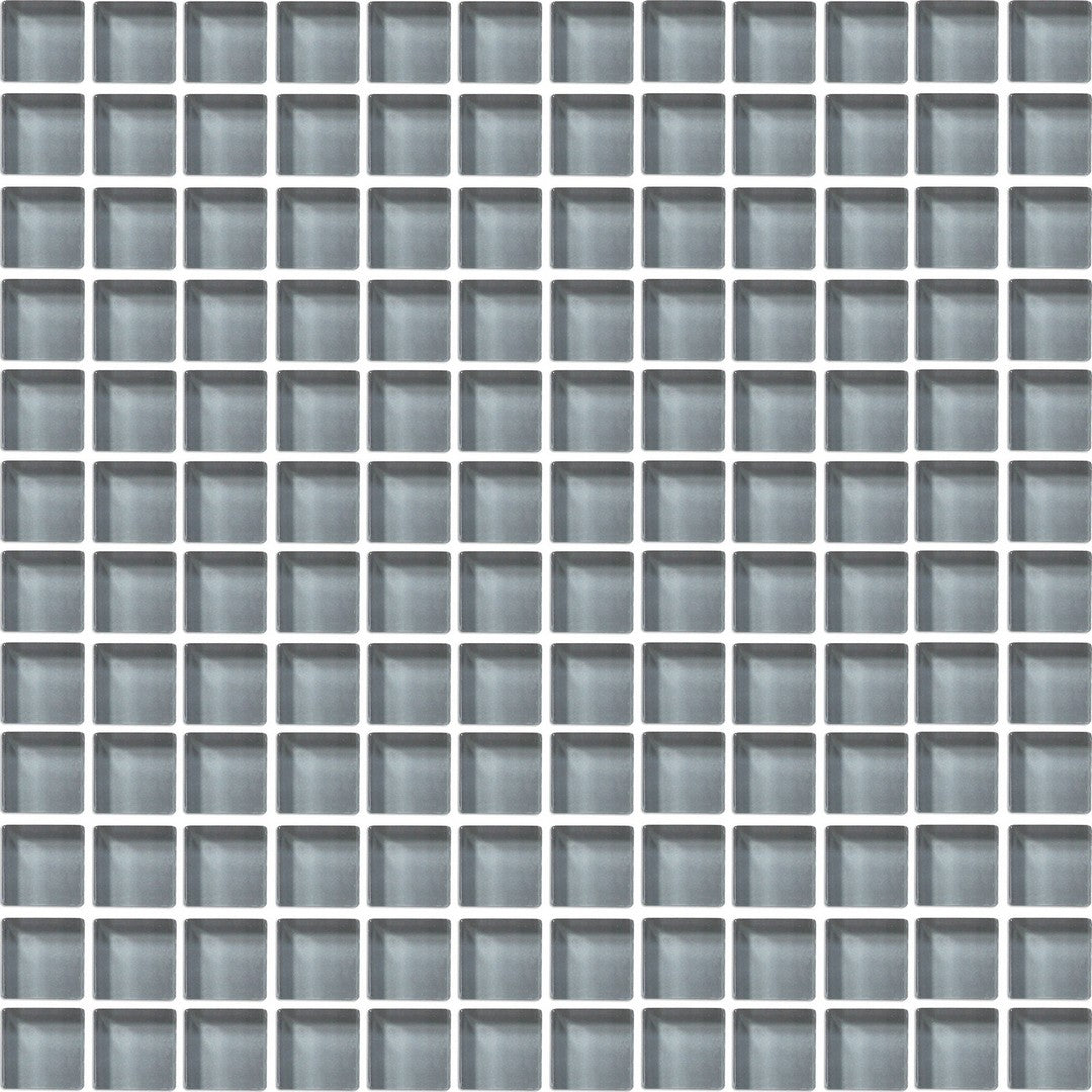 Daltile Color Wave 12" x 12" Glossy Glass 1" Blends Mosaic