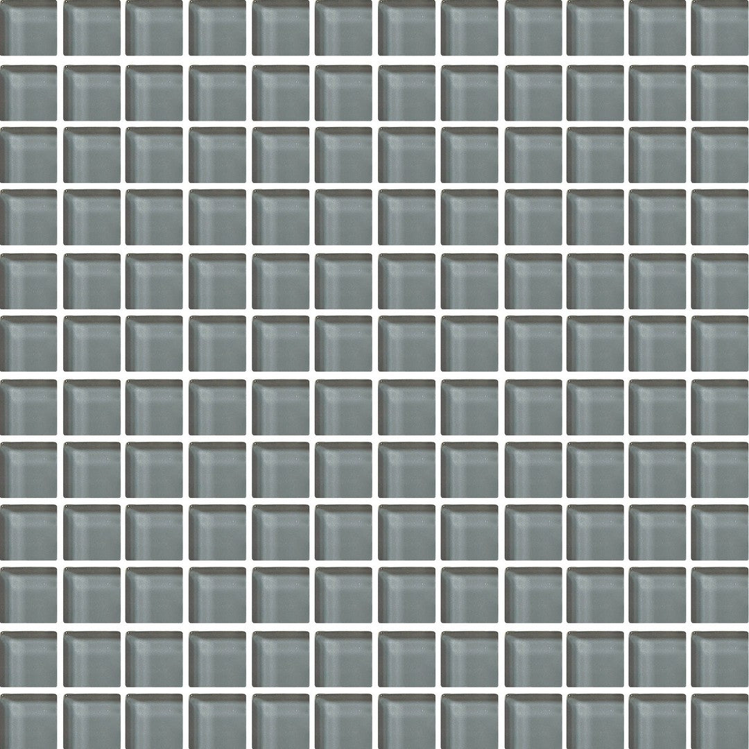 Daltile Color Wave 12" x 12" Glossy Glass 1" Blends Mosaic