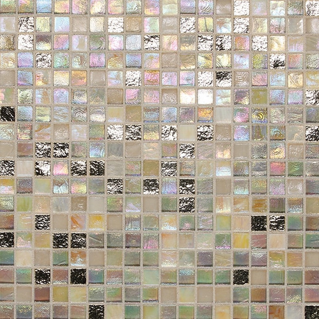 Daltile City Lights 12" x 12" Glossy Glass 1.5" Straight Joint Mosaic
