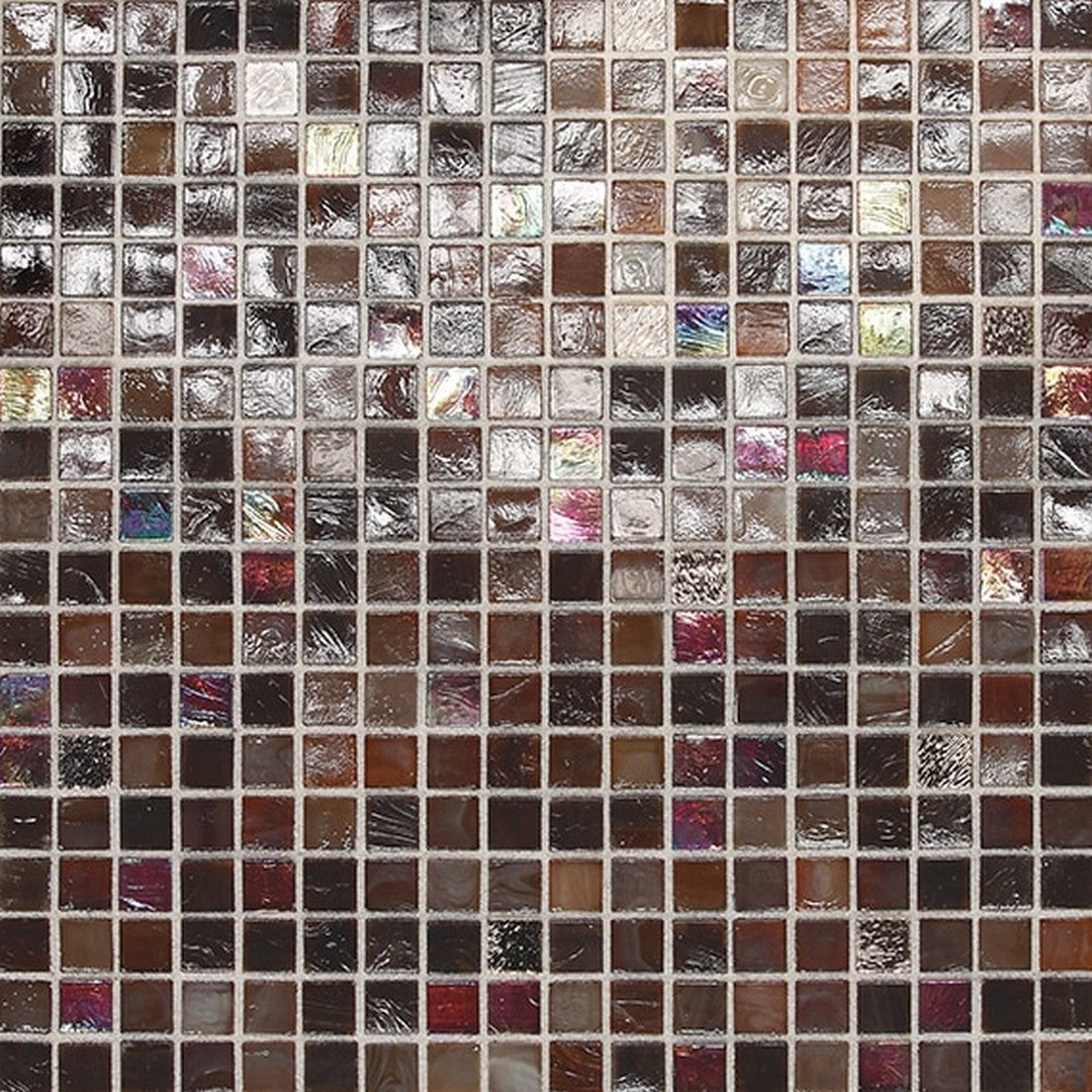 Daltile City Lights 12" x 12" Glossy Glass 1.5" Straight Joint Mosaic