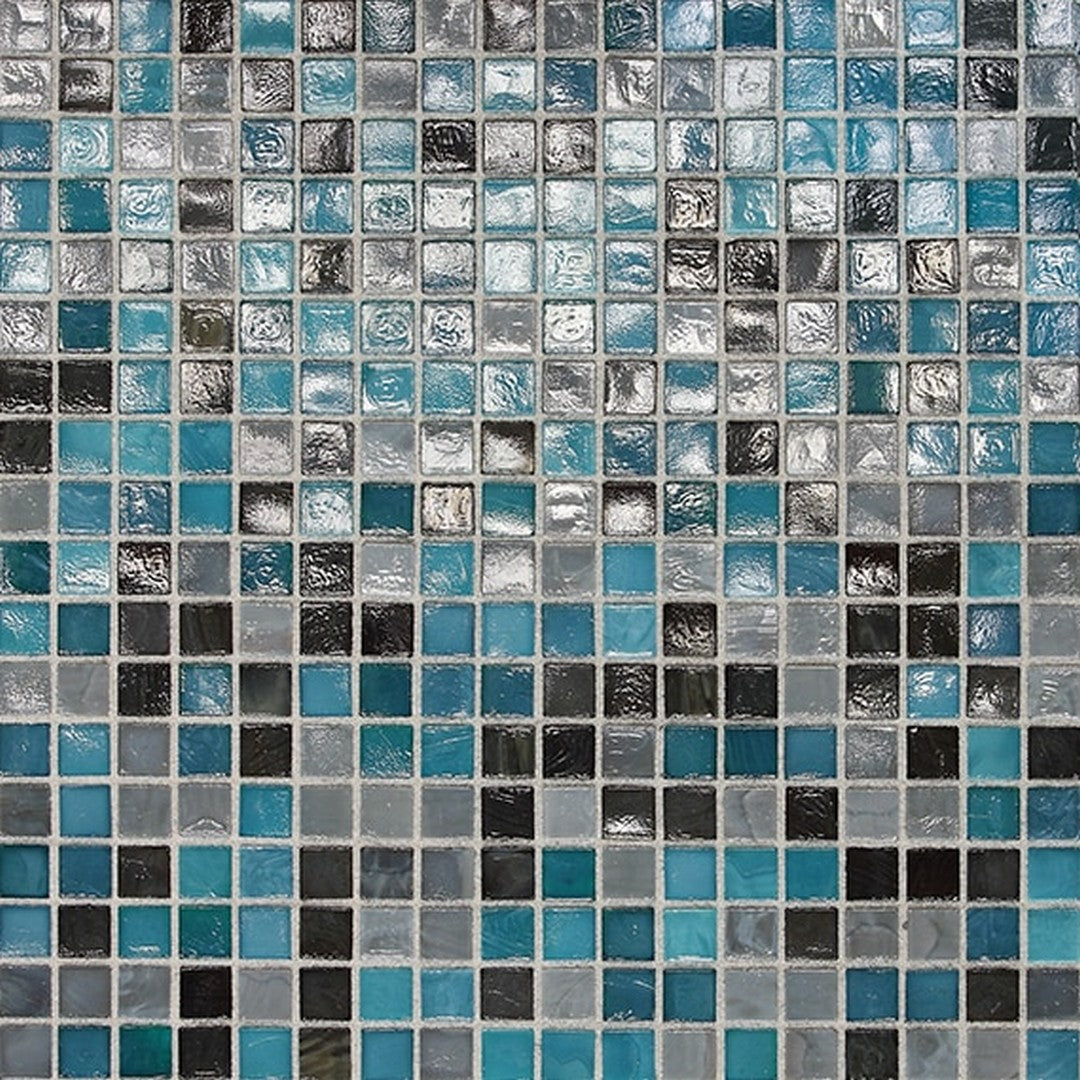 Daltile City Lights 12" x 12" Glossy Glass 1.5" Straight Joint Mosaic