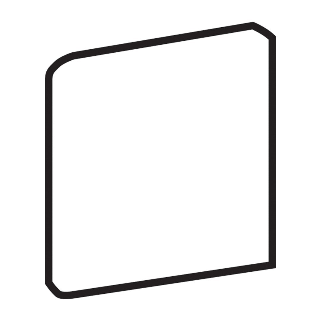 Daltile Color Wheel Linear 4" x 4" Ceramic Bullnose Corner