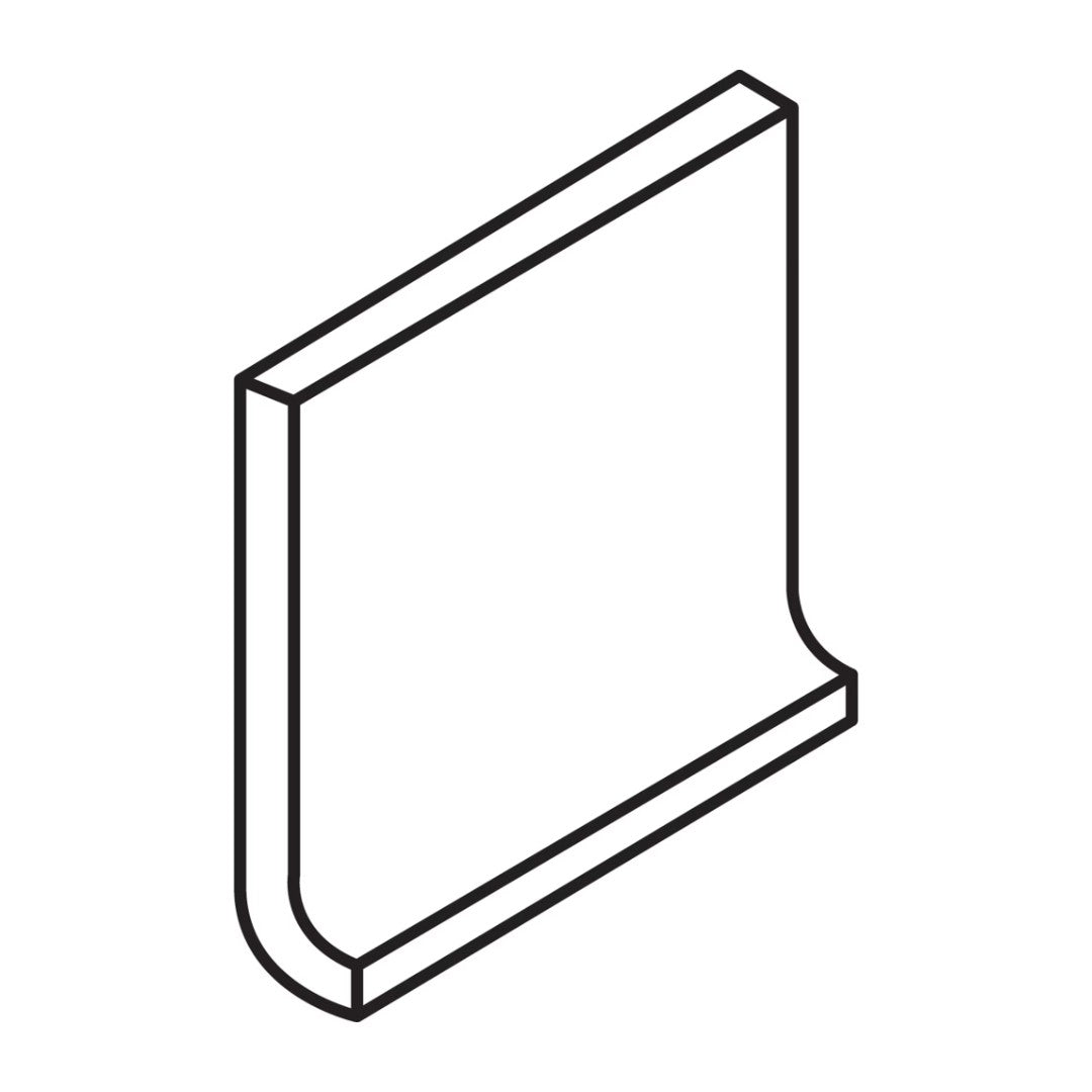 Daltile Colormatch A3601 - 6" x 6" Ceramic Cove Base