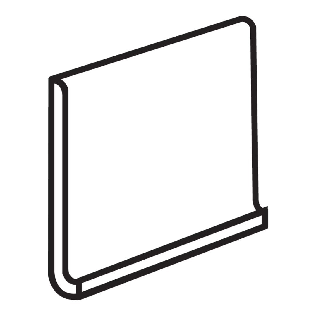 Daltile Colormatch S3619T 6" x 6" Ceramic Sanitary Cove Base