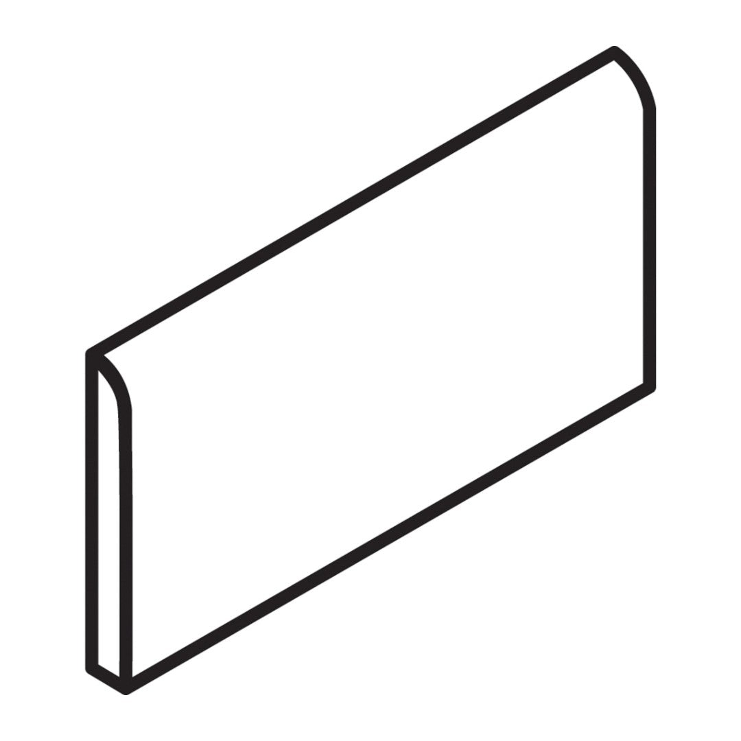 Daltile Colormatch S4269 2" x 6" Ceramic Bullnose