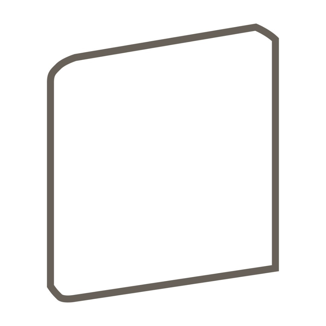 Daltile Colormatch 4" x 4" Ceramic Bullnose Corner