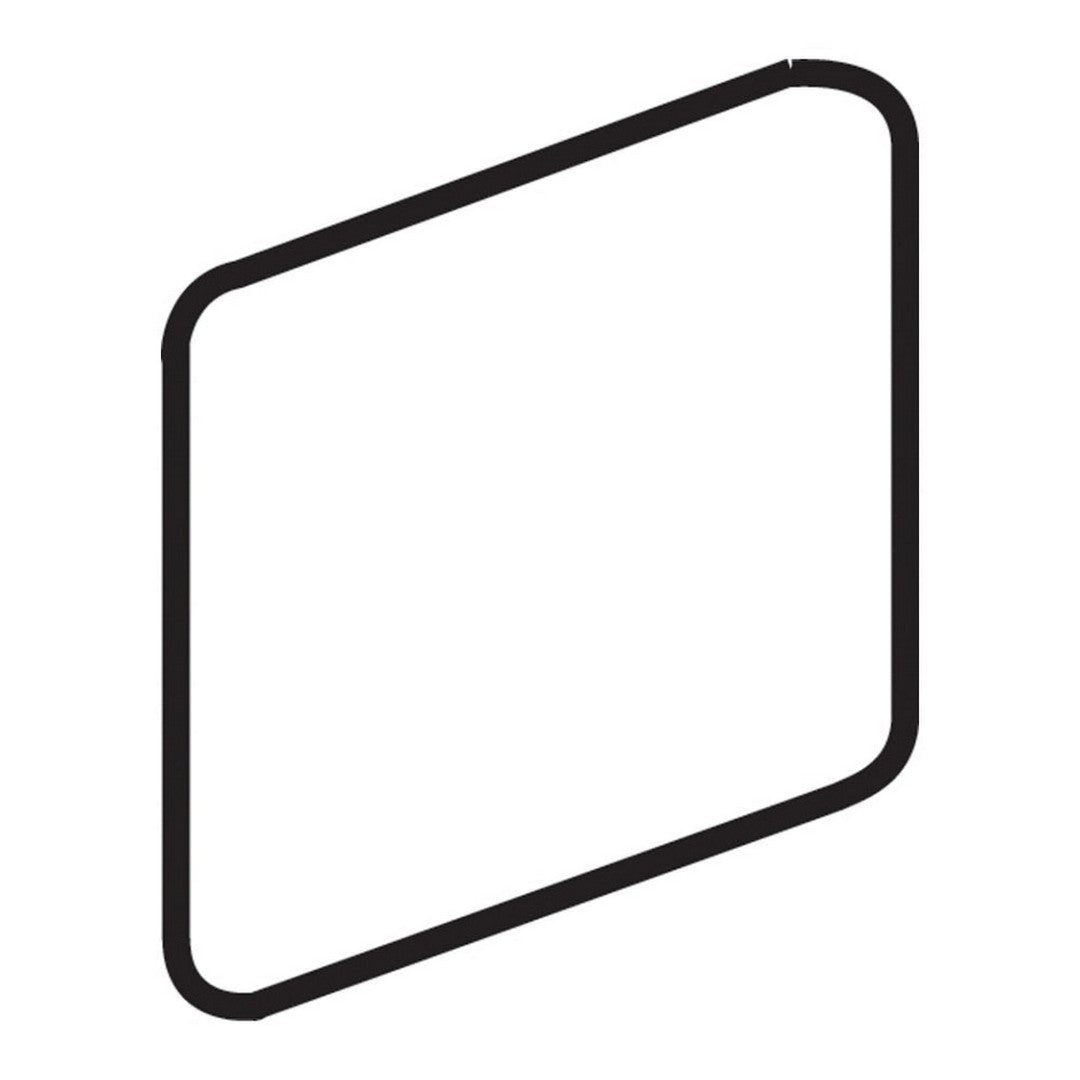 Daltile Colormatch SN4289M - 2" x 8" Ceramic Bullnose Corner