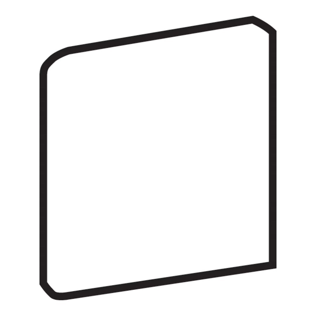 Daltile Colormatch SN44D9 - 4" x 4" Ceramic Bullnose Corner