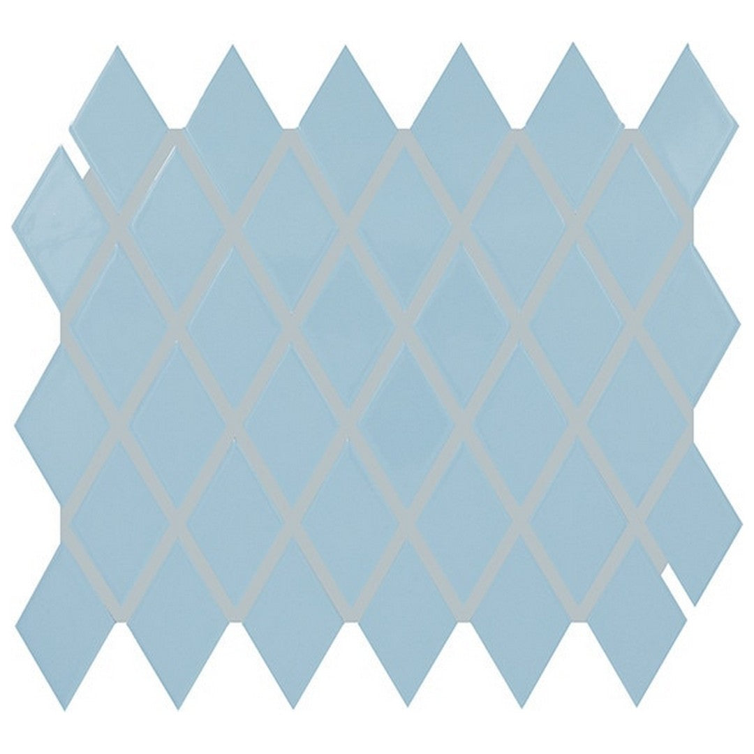 Daltile Color wheel Retro 12" x 13" Glossy Ceramic 2x3" Harlequin Mosaic