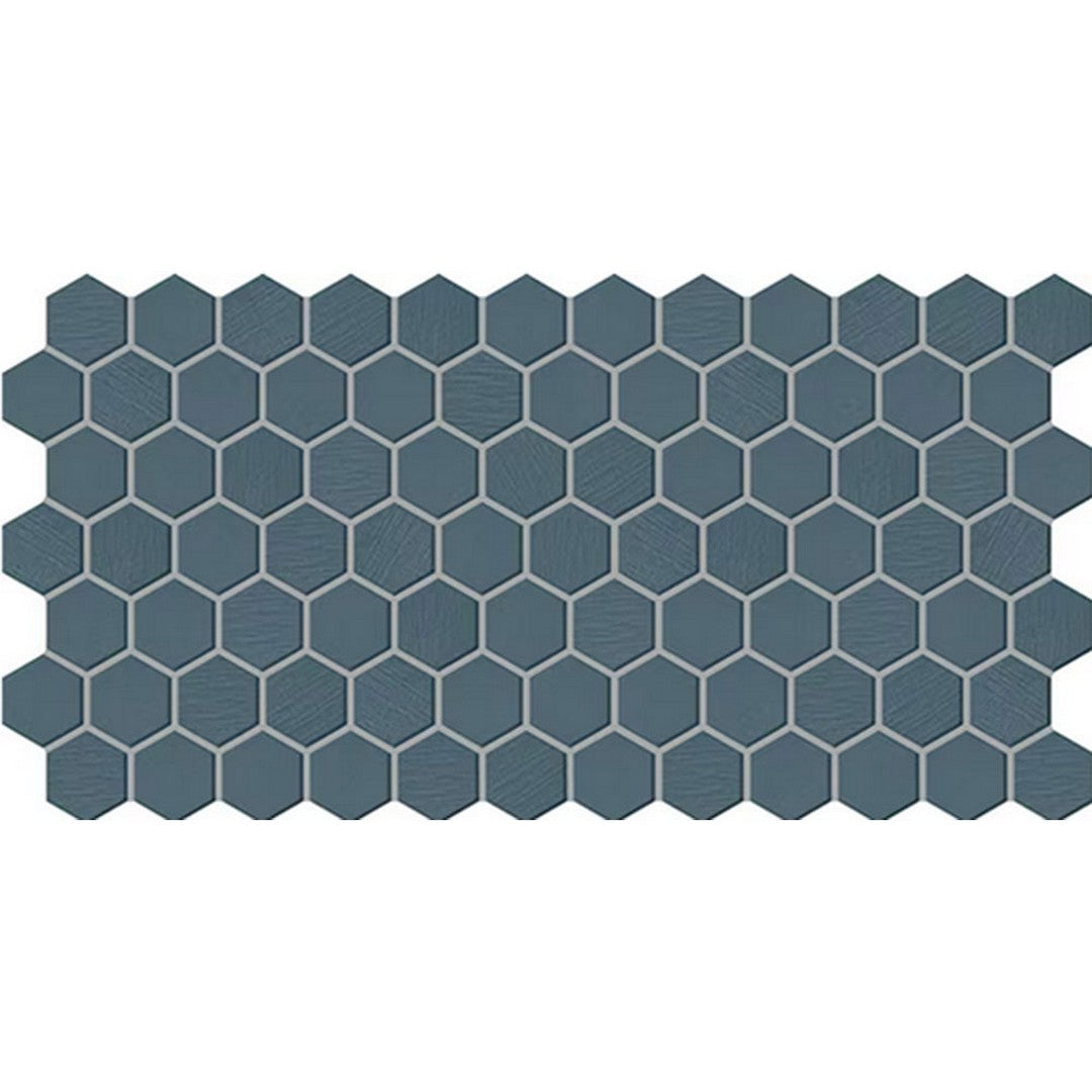 Daltile Keystones 12" x 24" Matte Porcelain 2" Hexagon Mosaic
